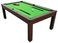 Table Transformable - Billard IMPERIALE - Hauteur Ajustable - 207 X 114 X 79 Cm -Mobilia Boutique table de jeux 221363