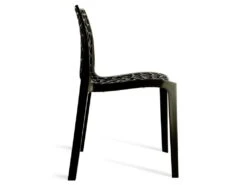 Lot De 2 Chaises Empilables DIADEME - Polypropylène - Gris Anthracite 12 Lot De 2 Chaises Empilables DIADEME - Polypropylène - Gris Anthracite -Mobilia Boutique tabouret de bar 132832